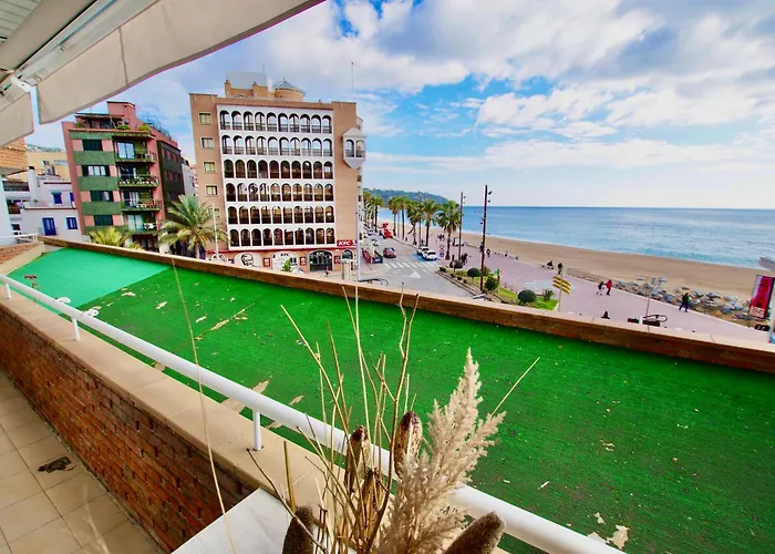 アパート V&v Lloret- Carabella Centro Lloret Con Vistas Mar *